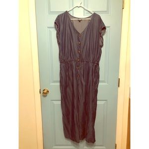 a.n.a. Denim jumpsuit